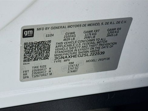 Certified 2025 Chevrolet Equinox LT w/ Convenience Package II FWD image 30