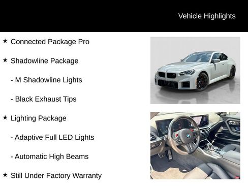 Used 2024 BMW M2 w/ Lighting Package RWD image 6