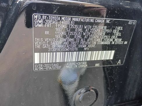 Used 2013 Toyota RAV4 Limited AWD/4WD image 29