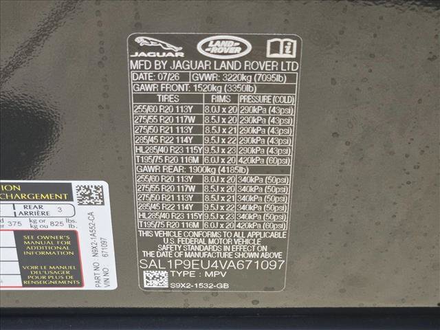 New 2027 Land Rover Range Rover Sport SE AWD/4WD image 15