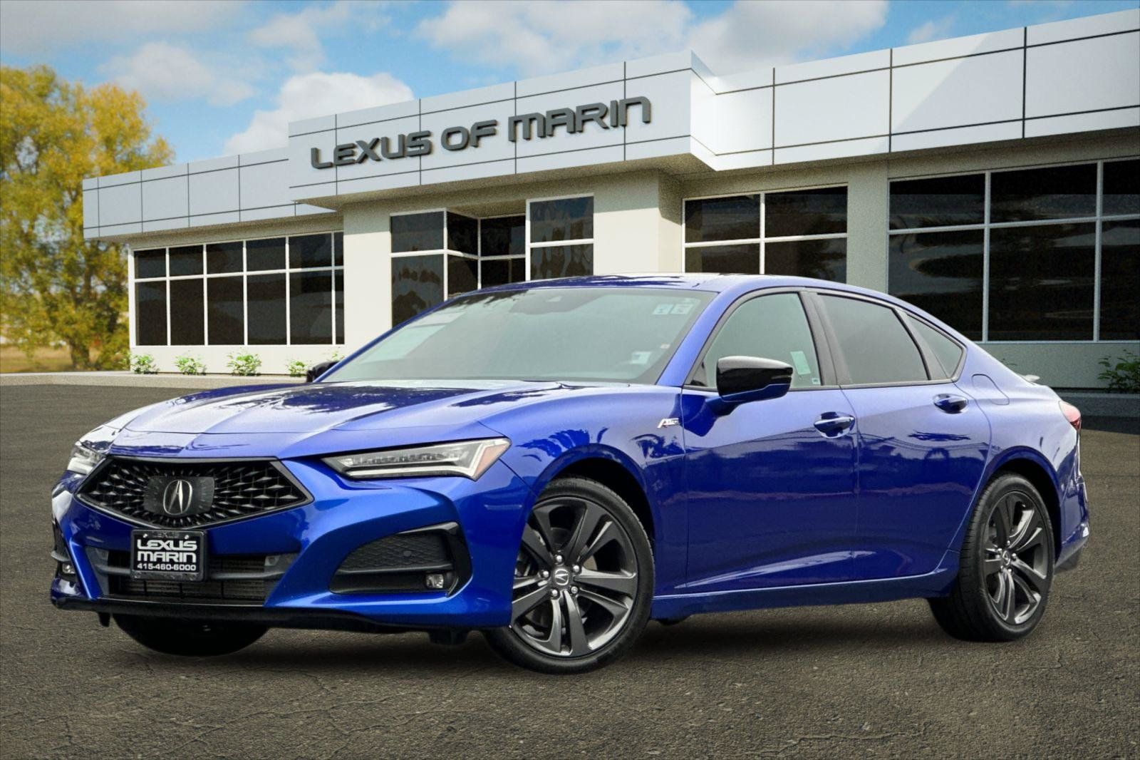 Used 2021 Acura TLX w/ A-SPEC Package FWD image 1