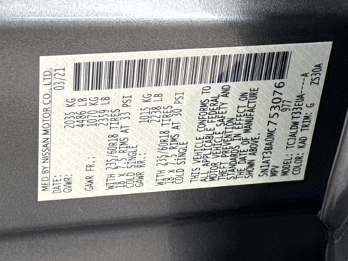 Used 2021 Nissan Rogue SV image 33