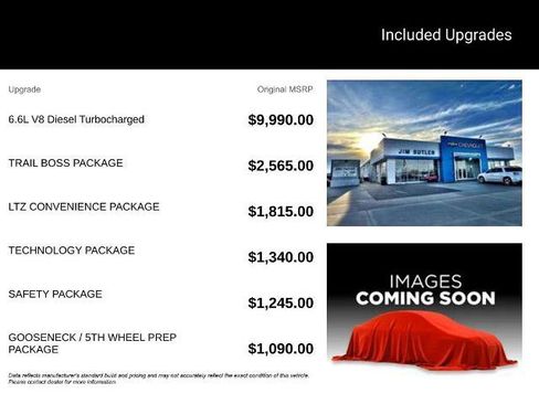 New 2026 Chevrolet Silverado 3500 LTZ w/ Trail Boss Package AWD/4WD image 2