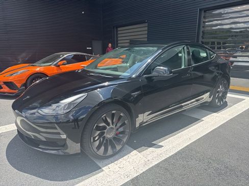 Used 2022 Tesla Model 3 Performance AWD/4WD image 1