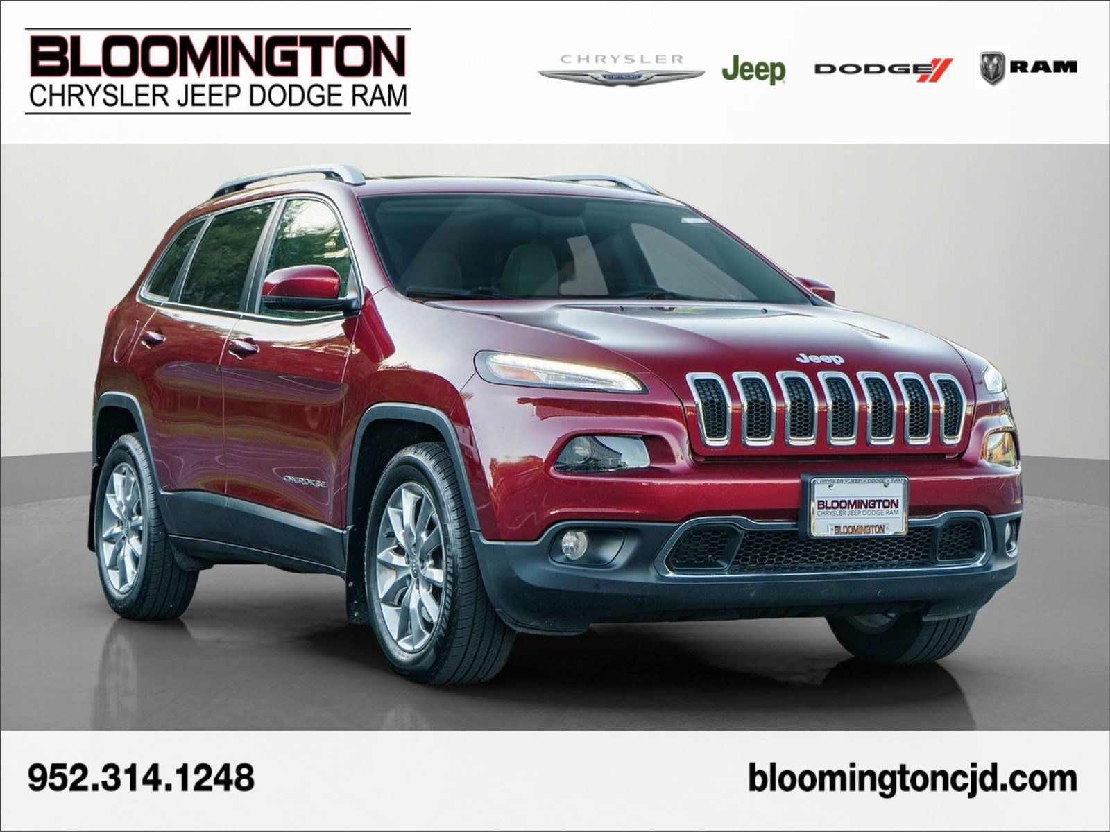 Used 2016 Jeep Cherokee Limited w/ Luxury Group AWD/4WD image 1