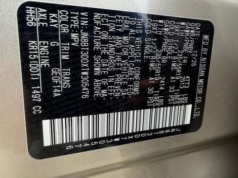 New 2026 Nissan Rogue Platinum w/ Platinum Premium Package AWD/4WD image 34