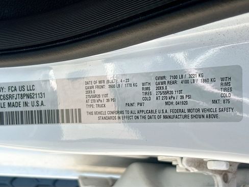 Used 2023 RAM 1500 Laramie AWD/4WD image 30