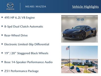 Used 2023 Chevrolet Corvette Stingray Preferred Cpe w/ Z51 Performance Package