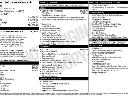 Used 2023 RAM 1500 Laramie AWD/4WD image 7