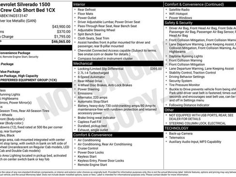 Used 2022 Chevrolet Silverado 1500 Custom RWD image 11