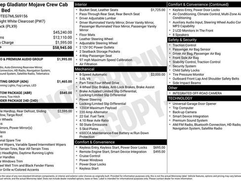 Used 2021 Jeep Gladiator Mojave image 15