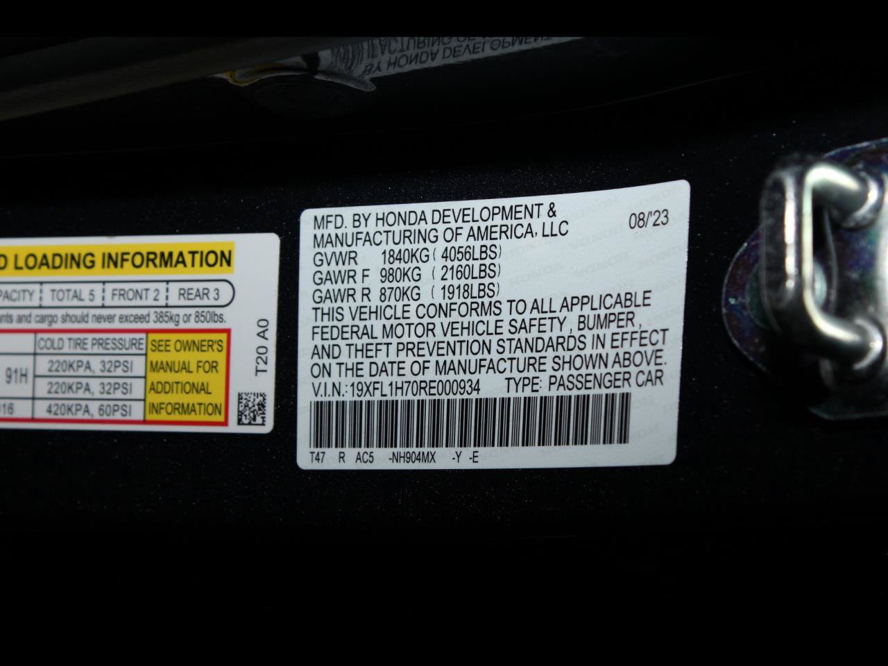 Used 2024 Honda Civic EX-L image 38