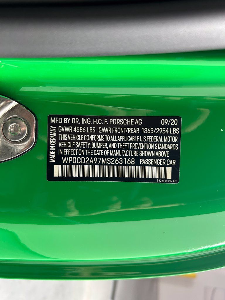 Certified 2021 Porsche 911 Turbo AWD/4WD image 32