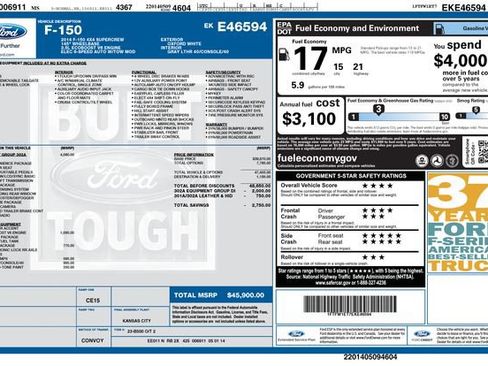 Used 2014 Ford F150 XLT w/ Equipment Group 302A Luxury AWD/4WD image 2