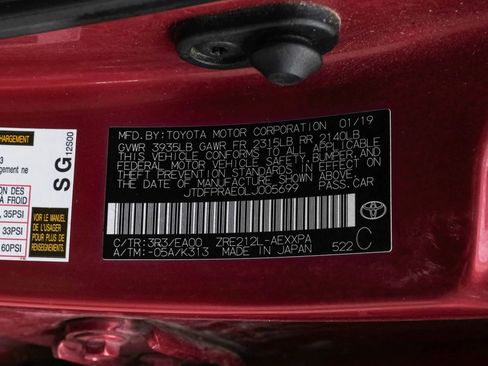 Used 2020 Toyota Corolla XLE image 61