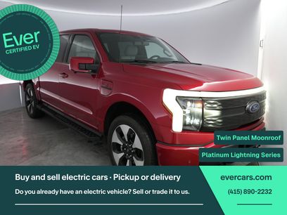 Used 2022 Ford F150 Lightning Platinum