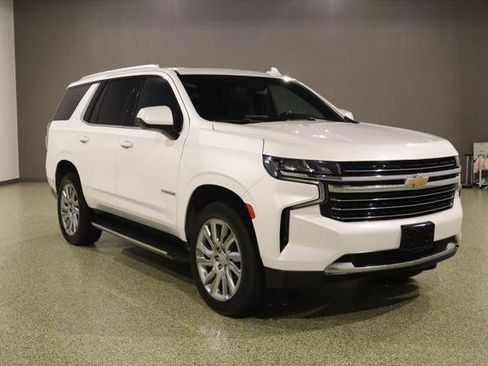 Used 2021 Chevrolet Tahoe LT w/ Rear Media and Nav Package RWD image 1
