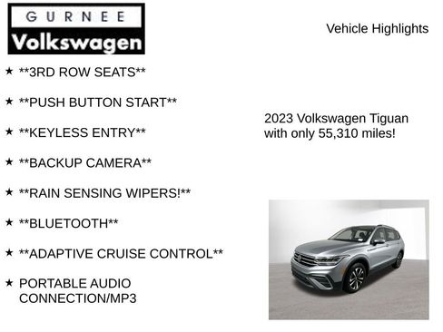 Used 2023 Volkswagen Tiguan S w/ Driver Assistance Package image 7