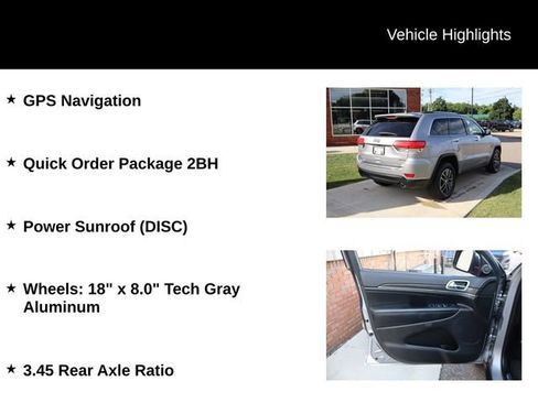 Used 2018 Jeep Grand Cherokee Limited AWD/4WD image 4