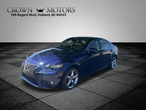 Used 2014 Lexus IS 350 w/ Luxury Package w/Brown Wood RWD image 7