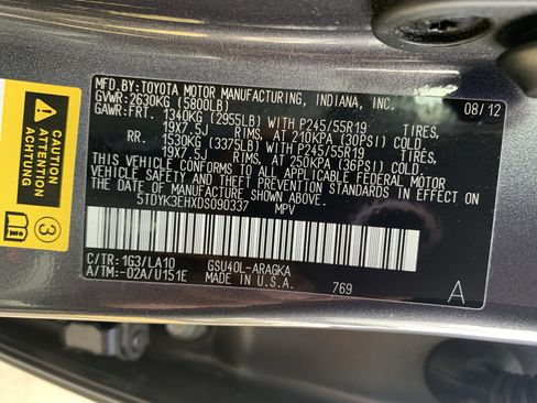 Used 2013 Toyota Highlander Limited image 36