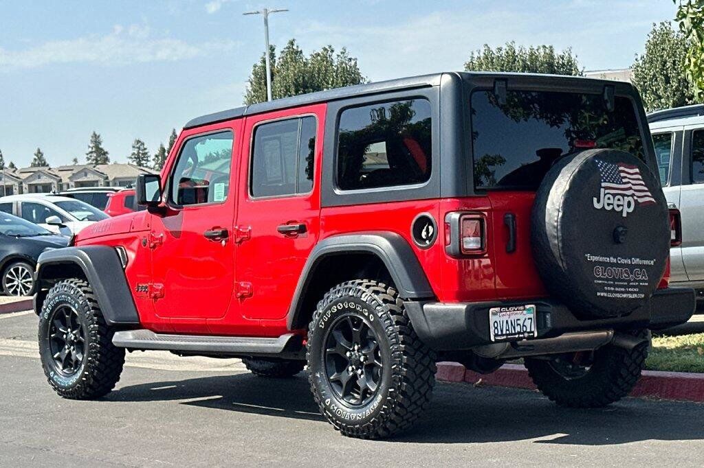 Used 2021 Jeep Wrangler Unlimited Sport AWD/4WD image 6