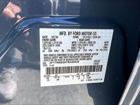 New 2026 Ford Maverick Lariat w/ Black Appearance Package image 13