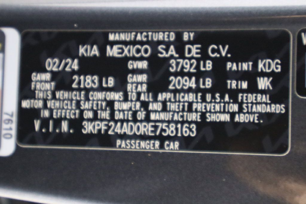 Used 2024 Kia Forte LXS w/ LXS Technology Package FWD image 35