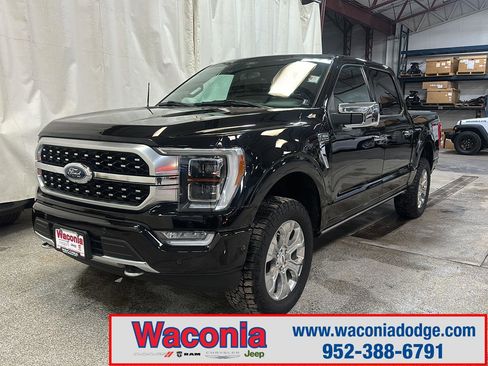 Used 2021 Ford F150 Platinum w/ Equipment Group 701A High image 1