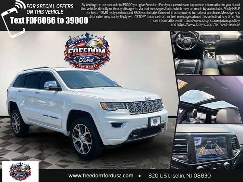 Used 2020 Jeep Grand Cherokee Overland AWD/4WD image 1