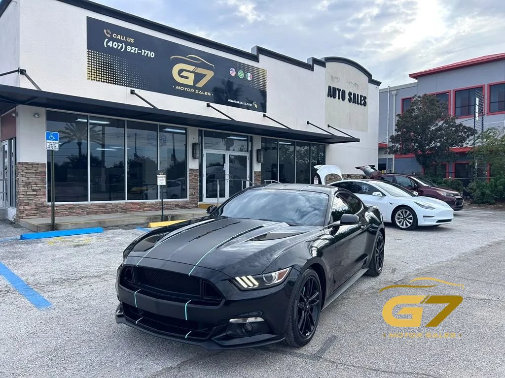 Used 2017 Ford Mustang Premium w/ Pony Package RWD image 1