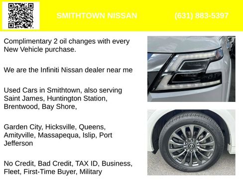 Used 2023 Nissan Armada Platinum w/ Captain's Chairs Package AWD/4WD image 2