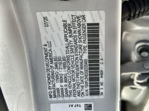 Used 2025 Honda Civic Sport image 25