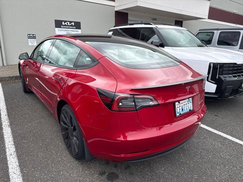 Used 2023 Tesla Model 3 Performance AWD/4WD image 2