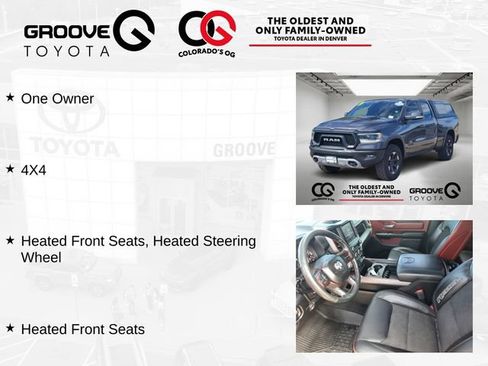 Used 2019 RAM 1500 Rebel w/ Rebel Level 1 Equipment Group AWD/4WD image 4
