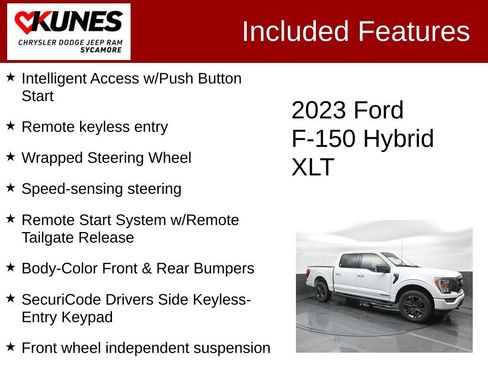 Used 2023 Ford F150 XLT w/ Equipment Group 302A High image 4