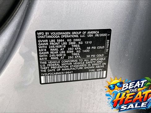 Used 2021 Volkswagen Atlas SE AWD/4WD image 44