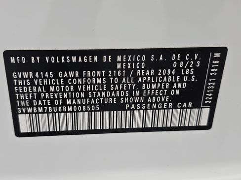 Certified 2024 Volkswagen Jetta Sport FWD image 34