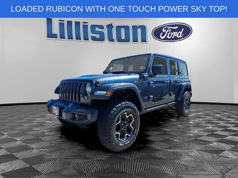 Used 2021 Jeep Wrangler Unlimited Rubicon 4xe w/ Cold Weather Group AWD/4WD image 5