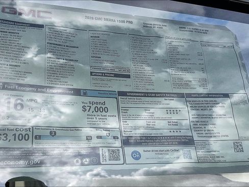 New 2026 GMC Sierra 1500 Pro w/ Graphite Edition image 14