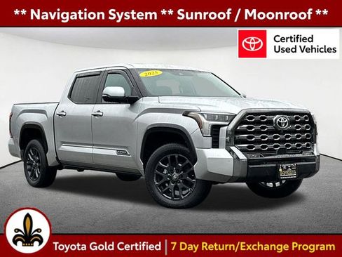 Certified 2025 Toyota Tundra Platinum AWD/4WD image 1