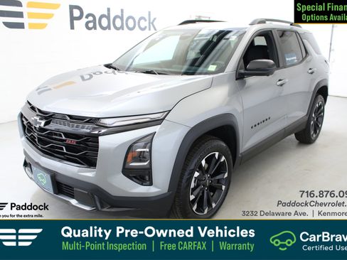 Certified 2025 Chevrolet Equinox RS w/ Safety and Technology Package AWD/4WD image 1