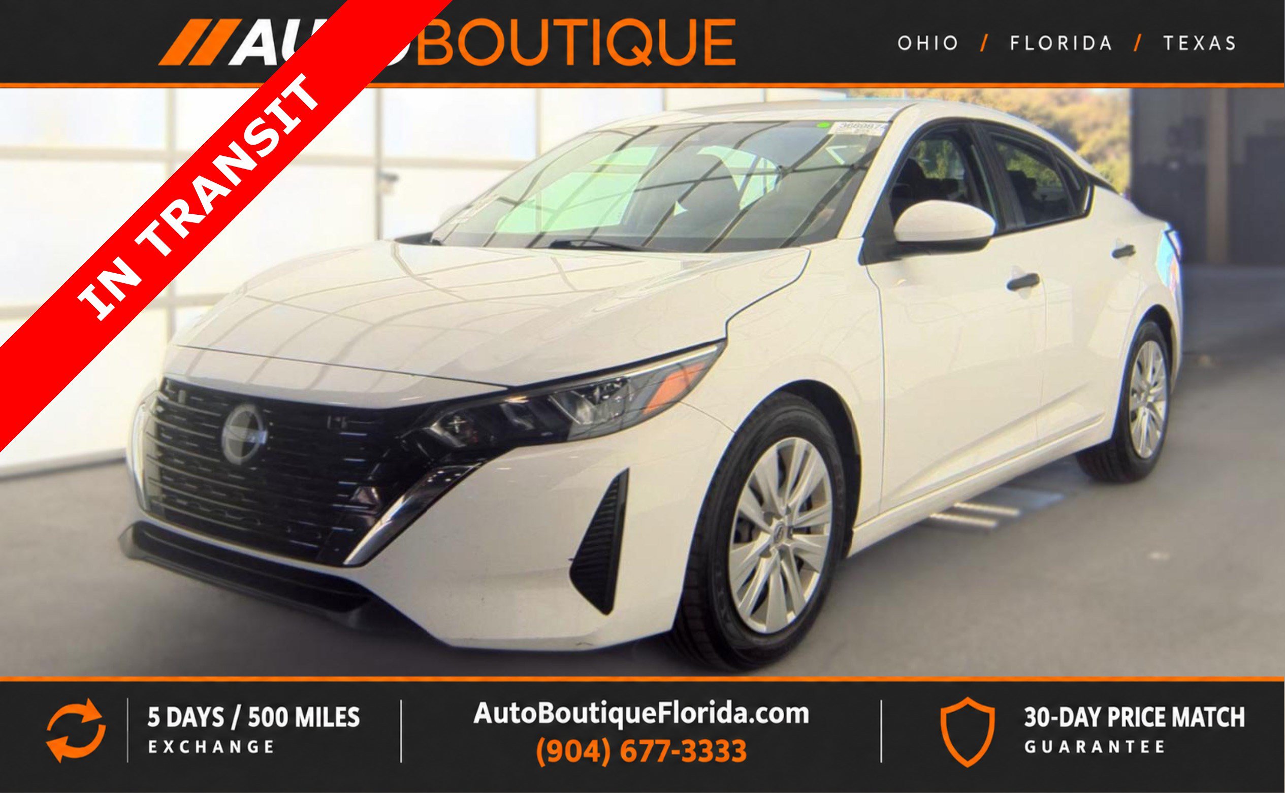 Used 2024 Nissan Sentra S w/ Lighting Package FWD image 1