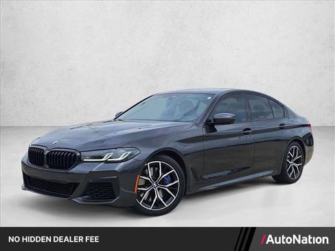 Used 2021 BMW 540i w/ M Sport Package RWD image 1