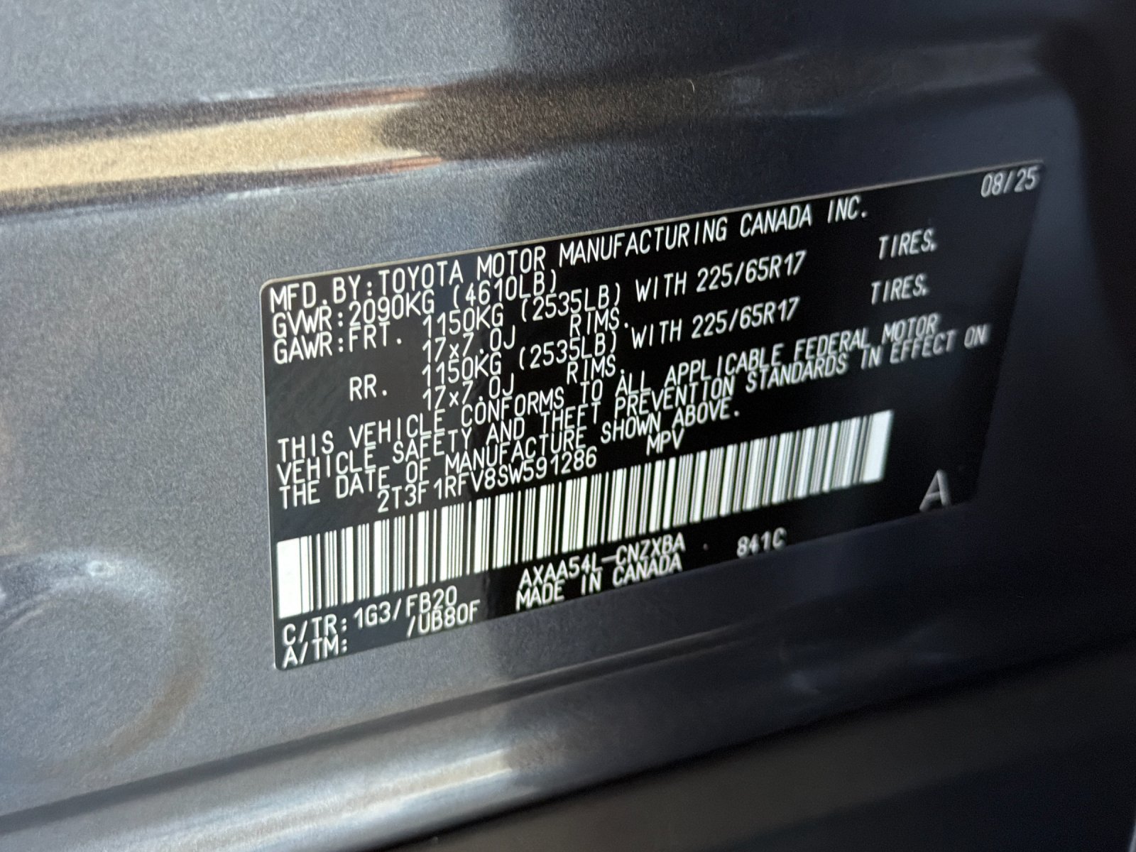 Used 2025 Toyota RAV4 LE AWD/4WD image 26