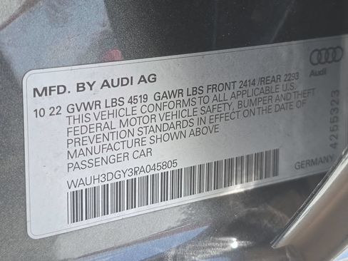 Used 2023 Audi S3 Premium Plus w/ Premium Plus Package AWD/4WD image 27