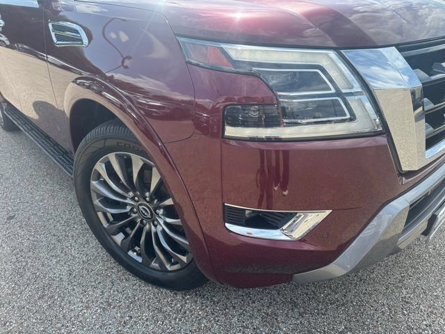 Used 2023 Nissan Armada Platinum w/ Captain's Chairs Package AWD/4WD image 3