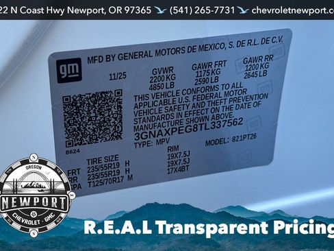 New 2026 Chevrolet Equinox LT w/ Convenience Package II image 29