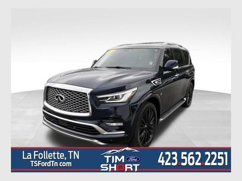 Used 2019 INFINITI QX80 Limited w/ All-Season Package AWD/4WD image 1