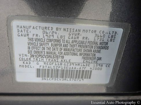 Used 2024 Nissan Kicks SV w/ Interior Electronics Package FWD image 35